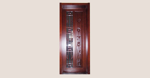 宜昌卧室门选红木门中式风格还是白色好