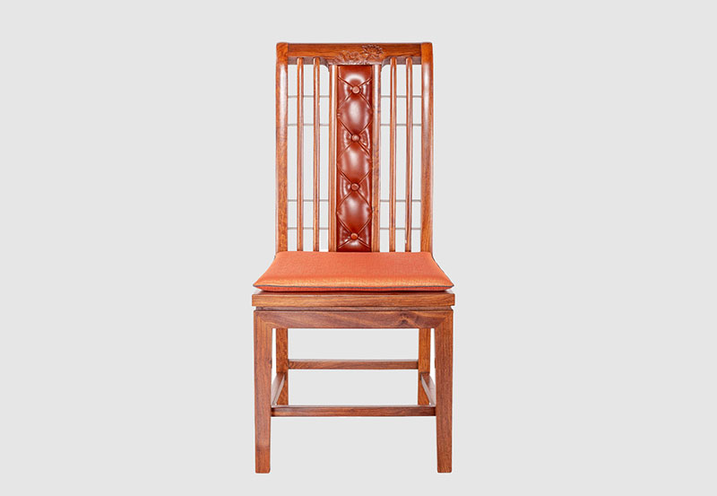 宜昌芙蓉榭中式实木餐椅效果图