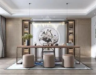 宜昌新中式风格茶室如何规划设计